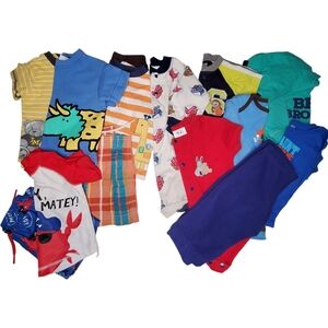BUNDLE 12 Pieces Lot Baby Clothes Boys 3-6 Months